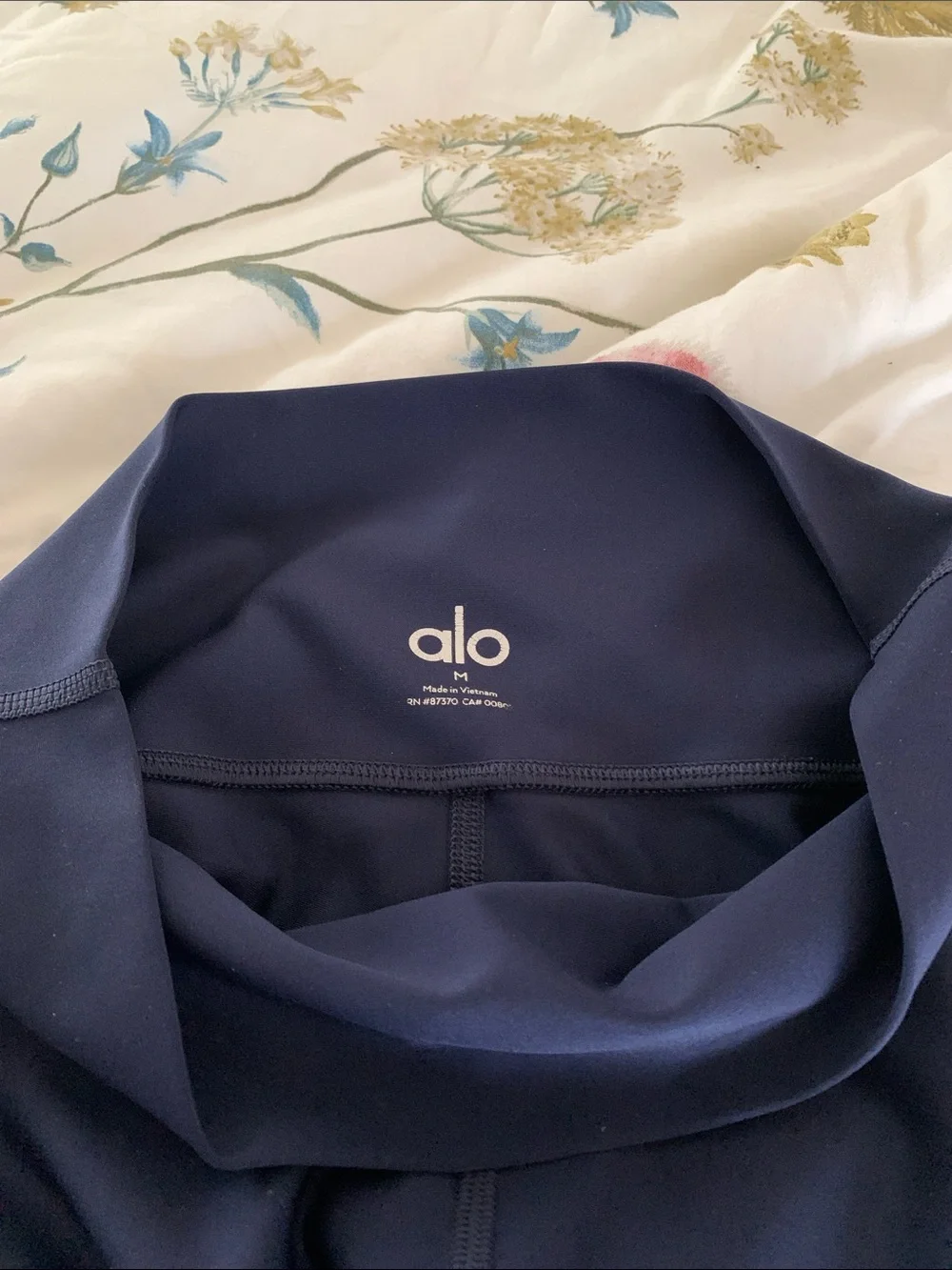 ALO Yoga Navy High-Waist Leggings